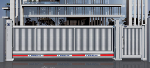 4.精准适配的电动门就选财门品牌