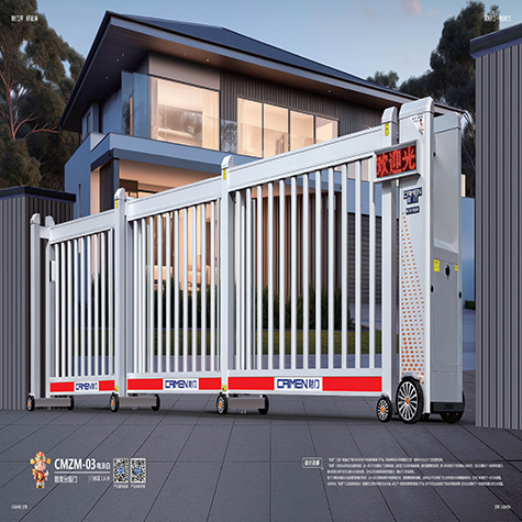 致美分段门CMZM-03电泳白