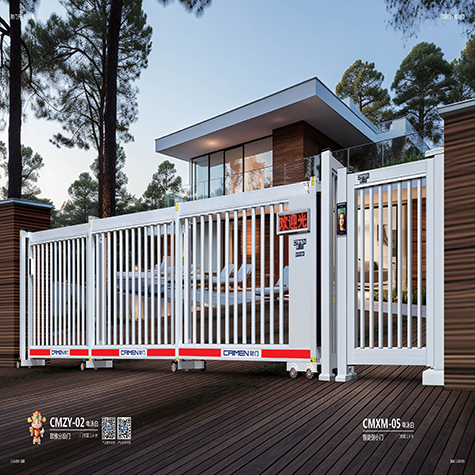 智雅分段门CMZY-02电泳白